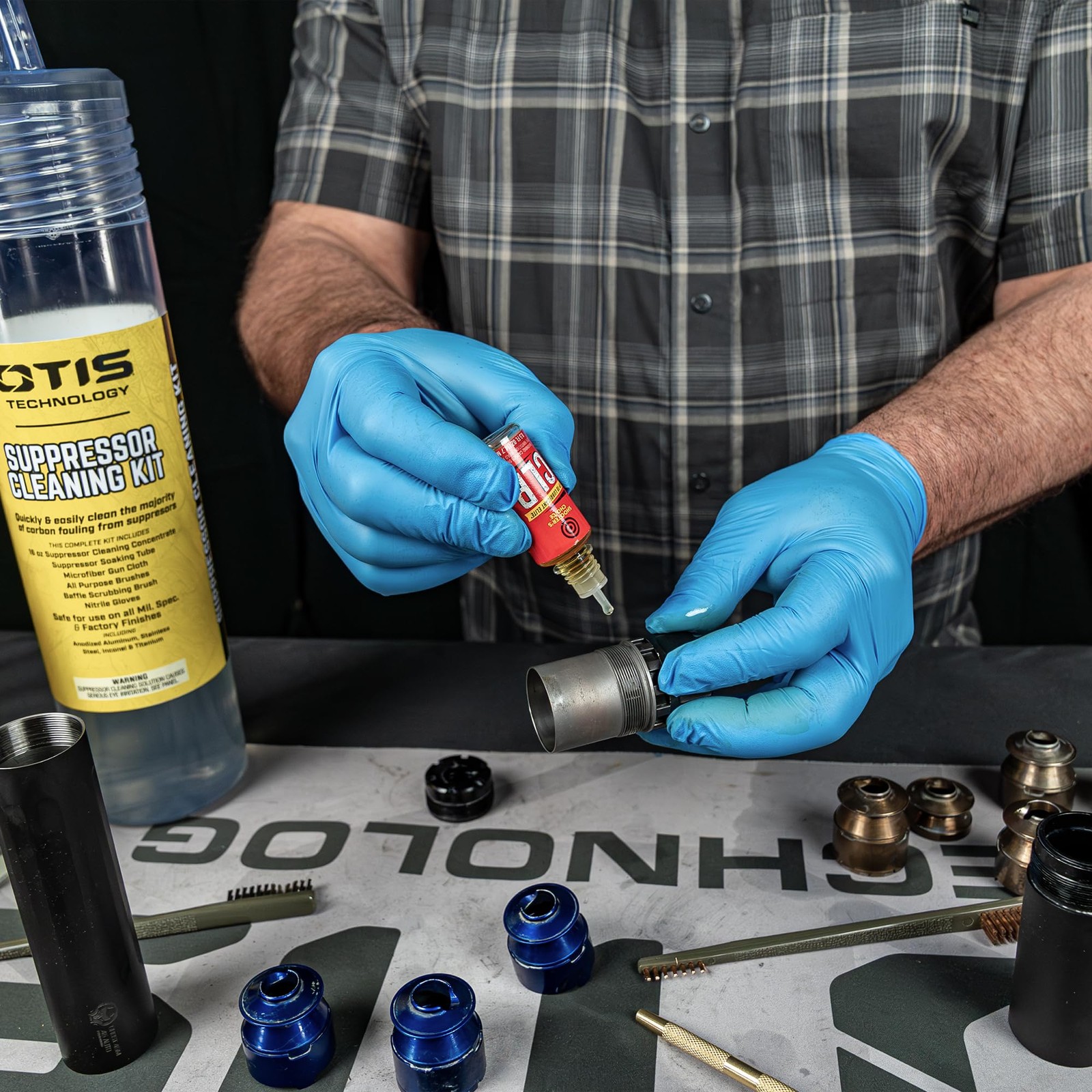 Otis Technology Suppressor Cleaning Kit Fg-Sup-Cln