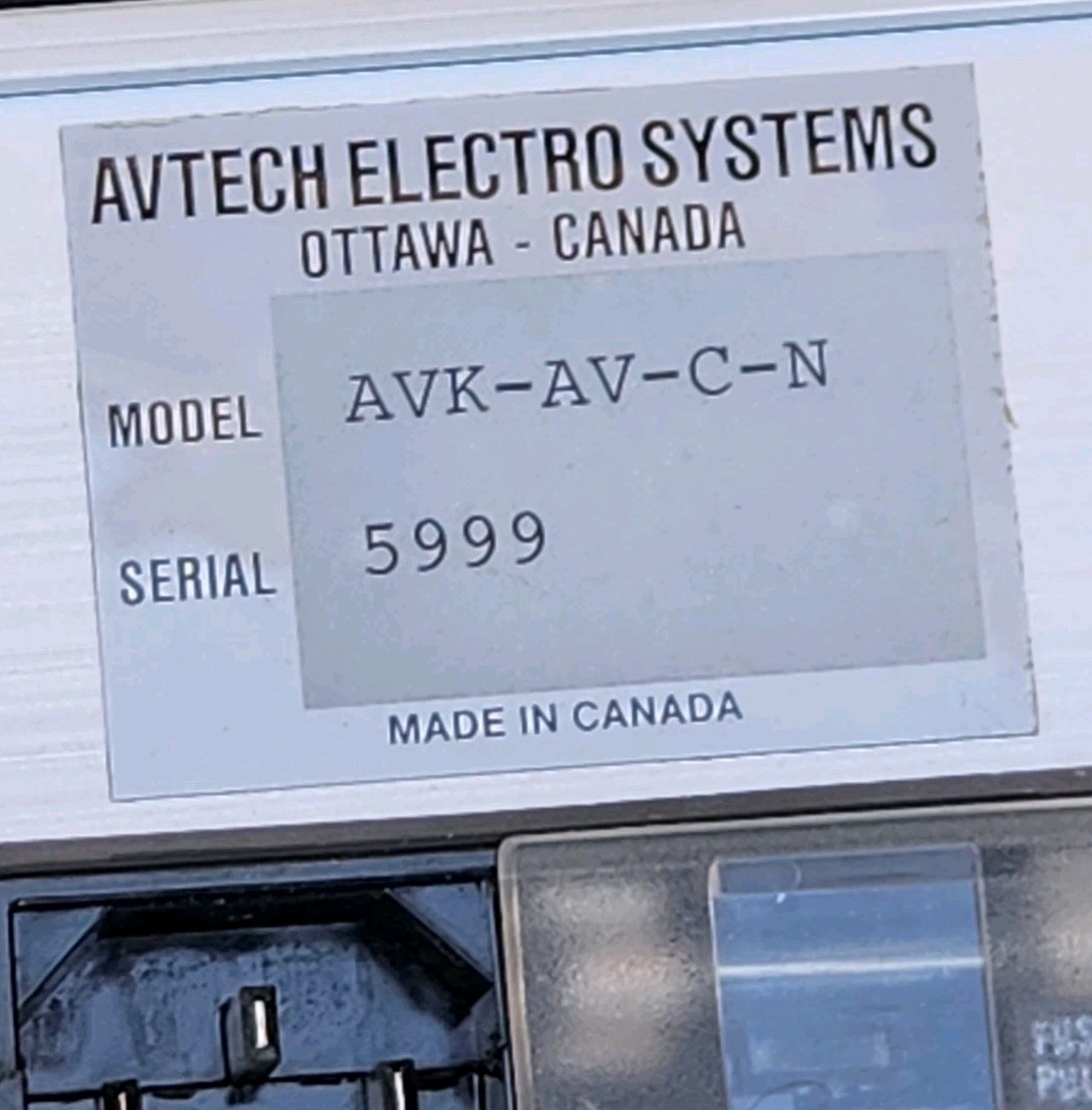 Avtech AVK-AV-C Pulse Generator Control Module – Powers On – As-Is