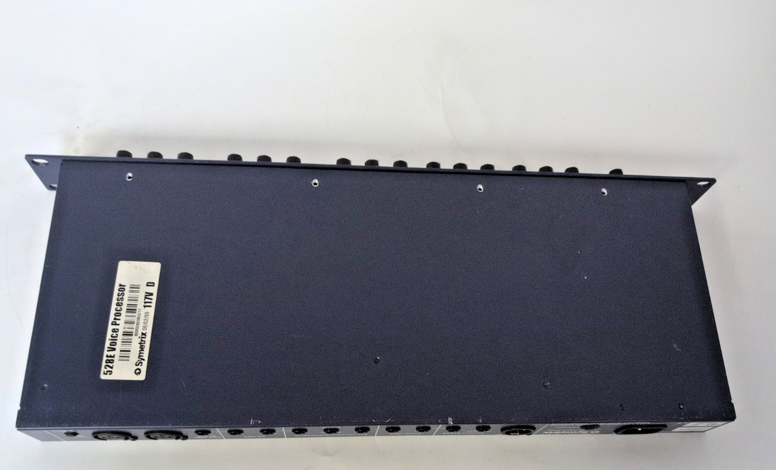 Symetrix 528E Voice Processor-Missing Top Cover