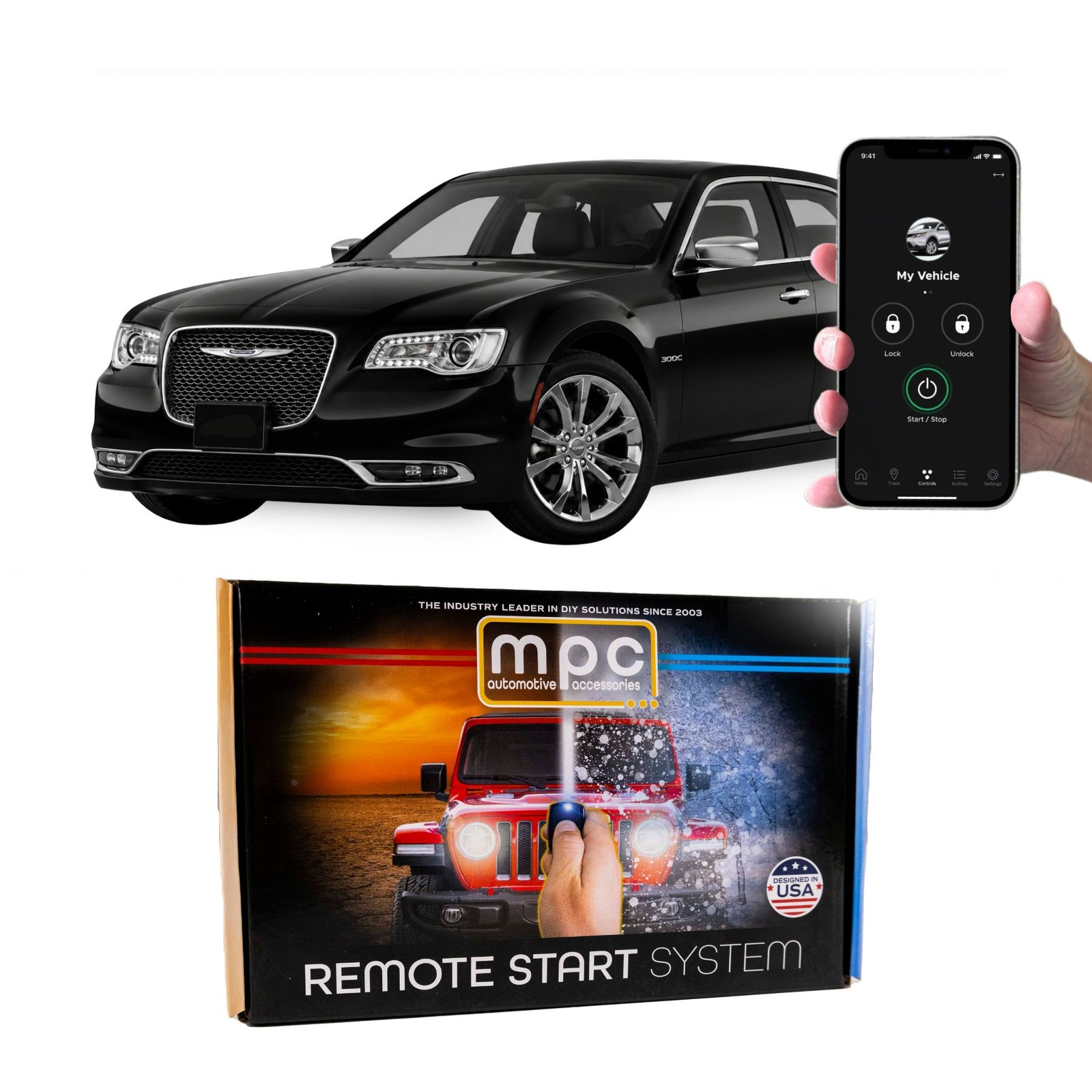Remote Start For Chrysler 300C 2018 | Phone App Control | Plug and Play