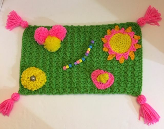 Alzheimer's Fidget Quilt, Mat, Nursing Home Gift, Fidget mat
