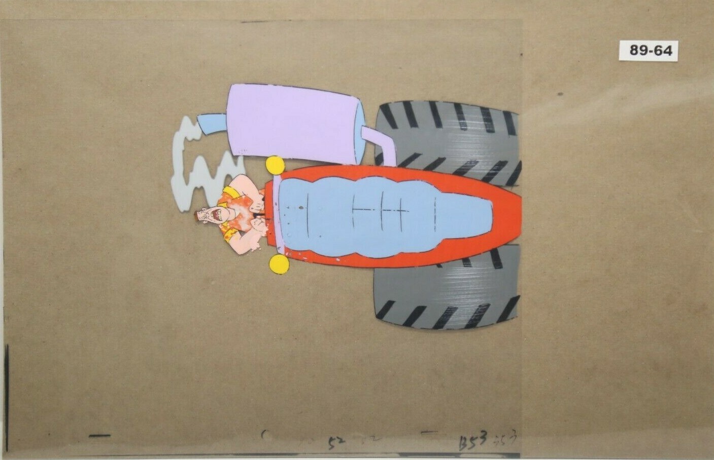 Back To The Future Original Production Cel 89-64 Used Cond.