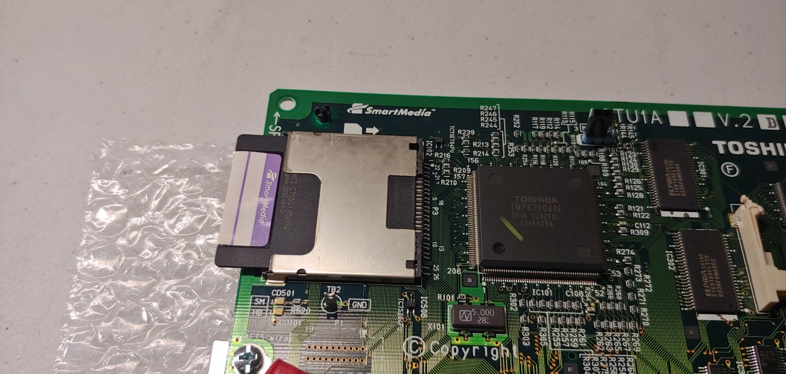 Toshiba ACTU1A Processor Board w/ AETS1A, AMDS1A, BSIS1A & ARCS1A