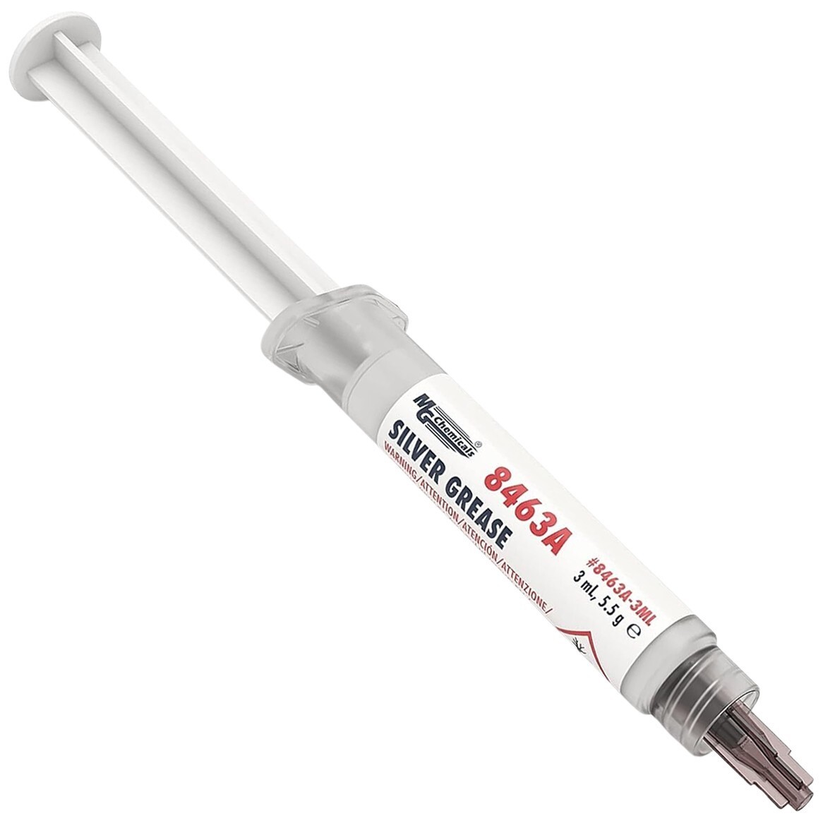 MG Chemicals Silver Conductive Grease, Maximum Thermal Conductivity, 5.5grams