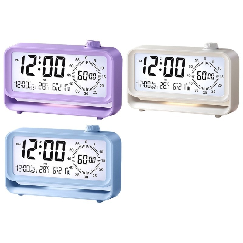 Homeschooling Time Management Tool 60 Minutes Visual Timers Rechargeable Clock