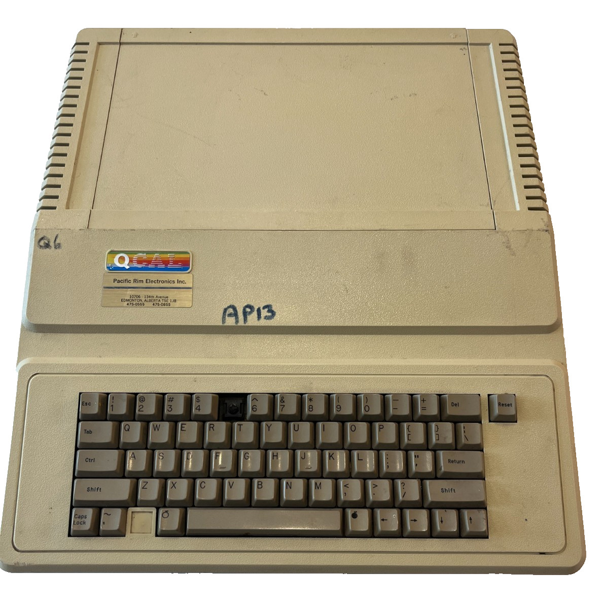 Rare Apple II Clone Dual Processor Computer Canadian Made Microcomputer QCAL 700