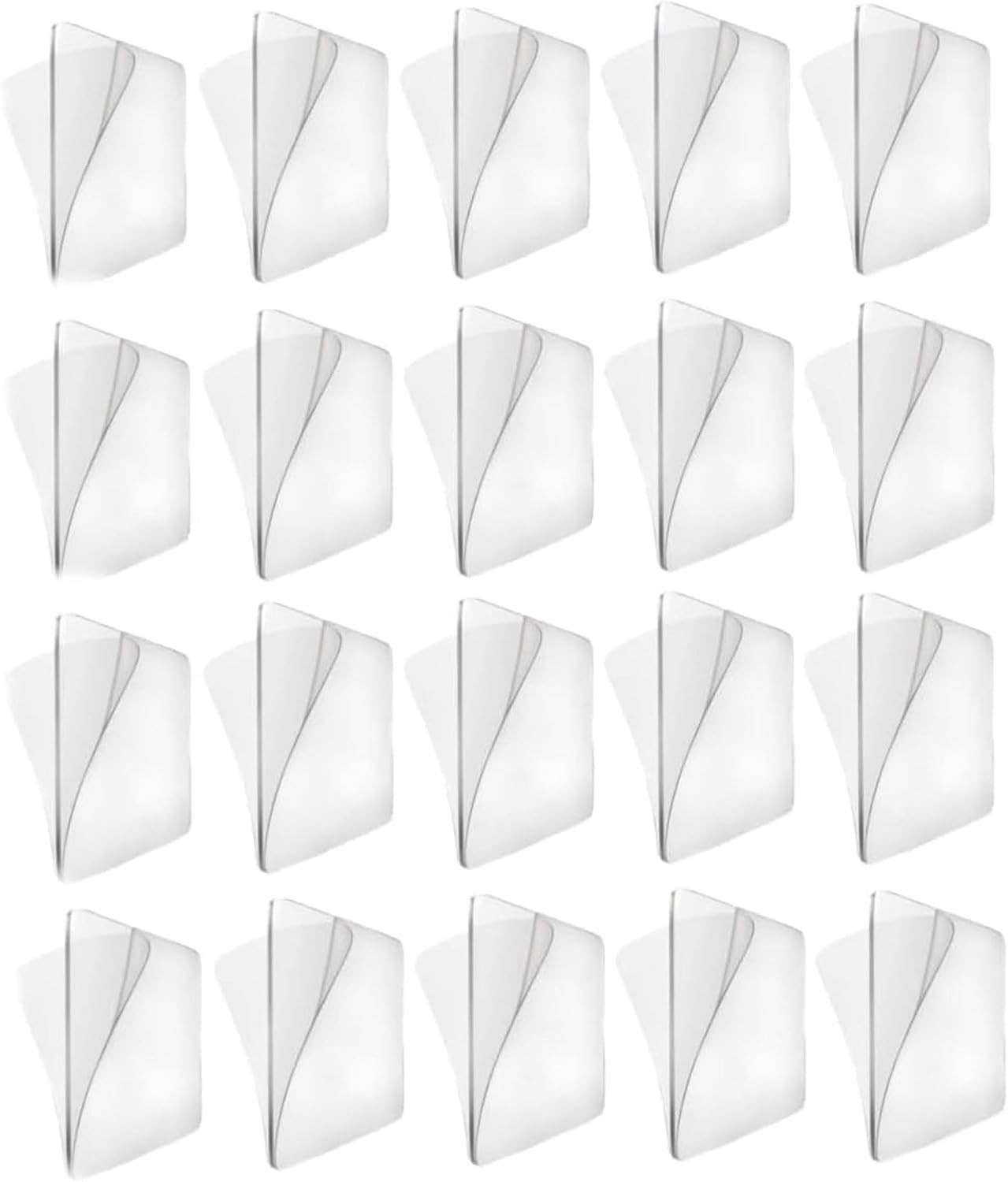 10Pcs Wall Mounted Replacement Sticky Pads for Kitchen Bathroom Shower Caddy...