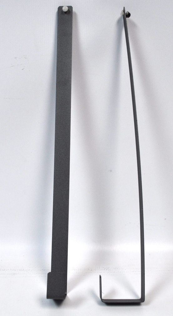 Classic Motifs Charcoal 14 Inch Over The Door Holders