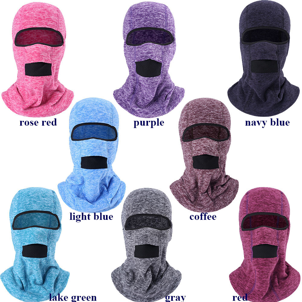 Winter Ski Neck Warmer Mask Balaclava Fleece Windproof Face Mask for Men Women