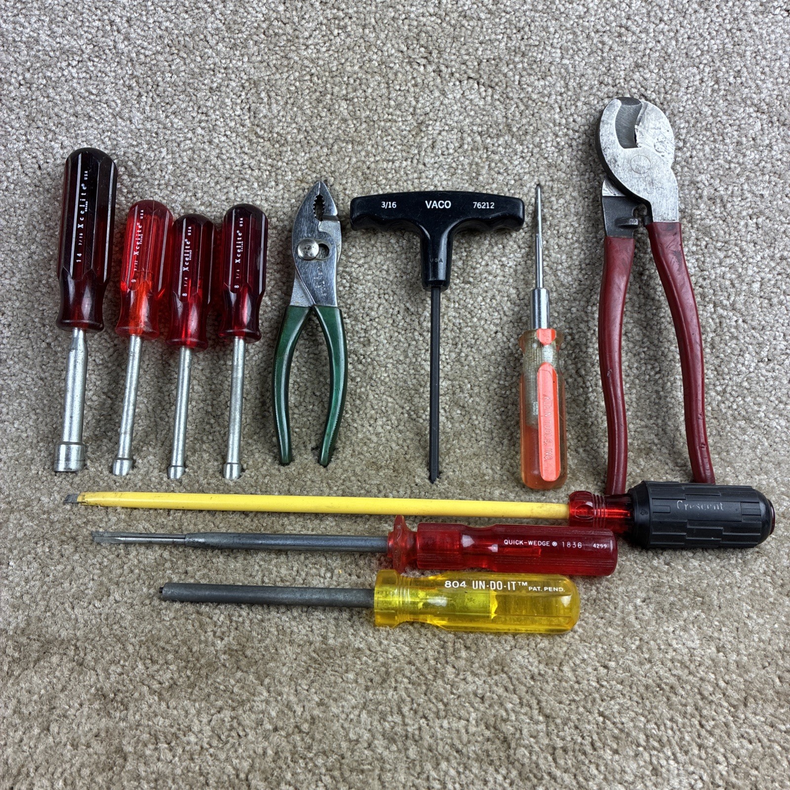 Electrical Tools 11pc. Lot Klein,Vaco,Xcelite