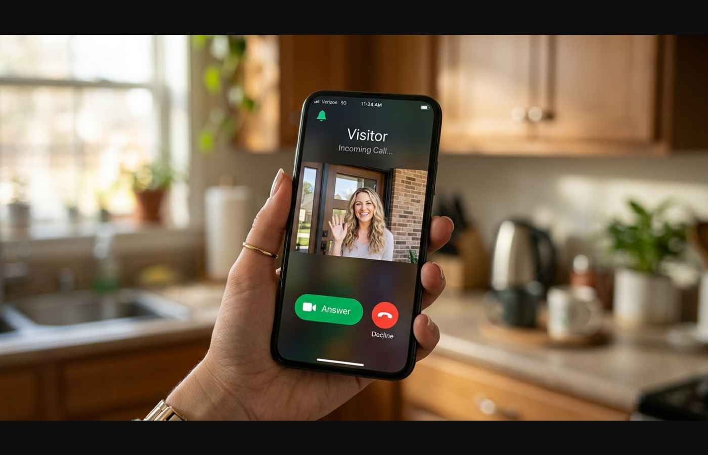 Smart QR Video Doorbell