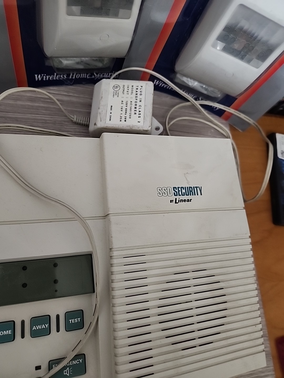 SSD Security By Linear Residential Security System Lot Reciever, Sensors, Siren