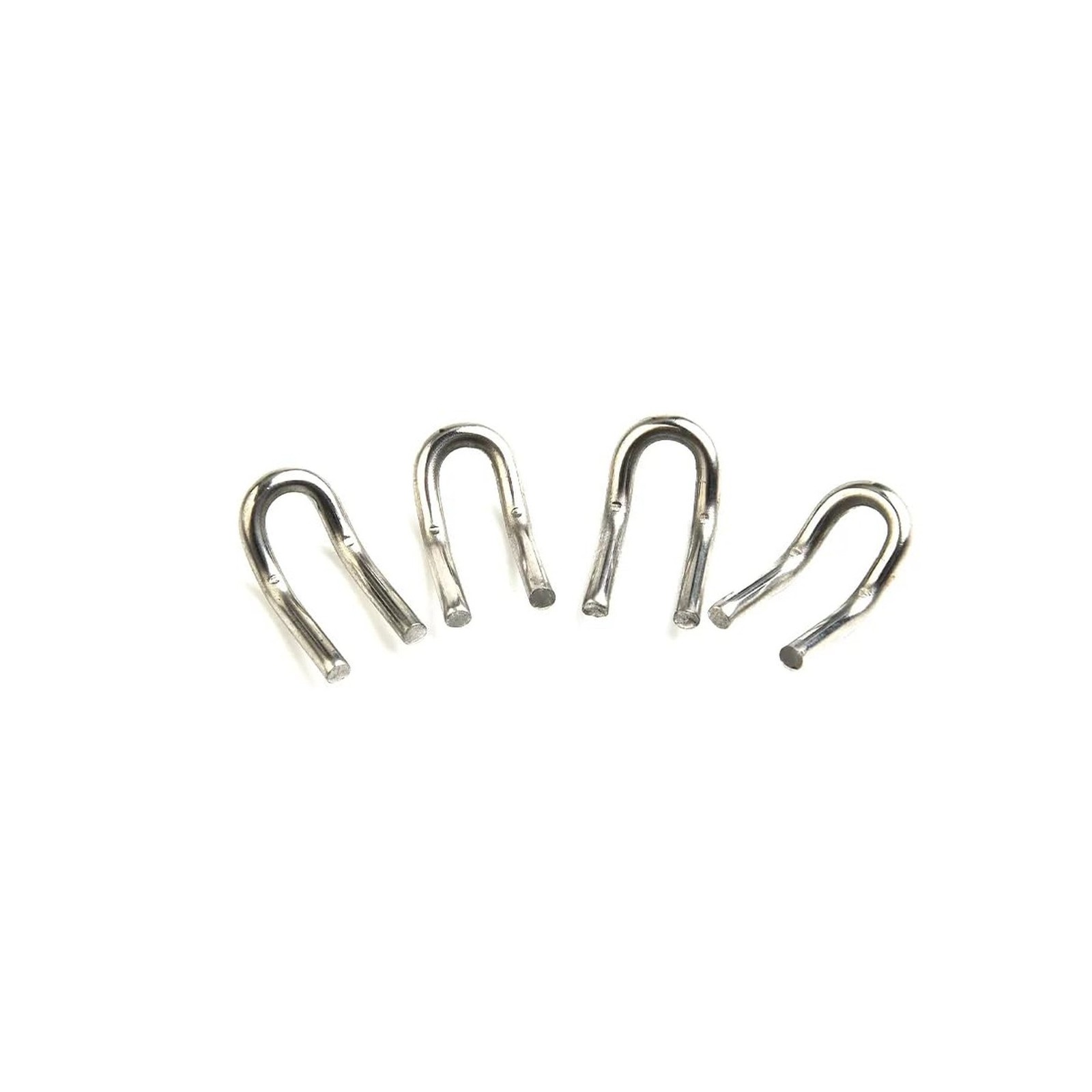 6 Pack Motorcycle Exhaust Springs U Hook Replacement Welding Hooks Loop Tabs ...