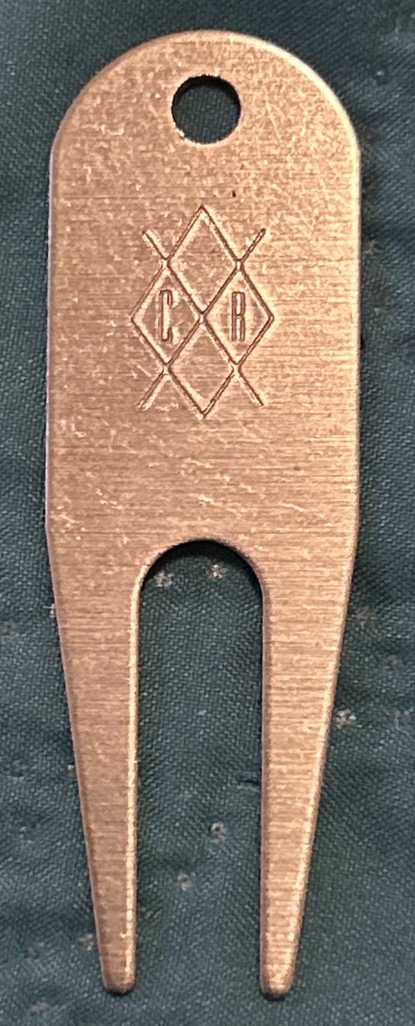Vintage Collier’s Reserve Golf Club Naples, Florida CR Logo Divot Repair Tool