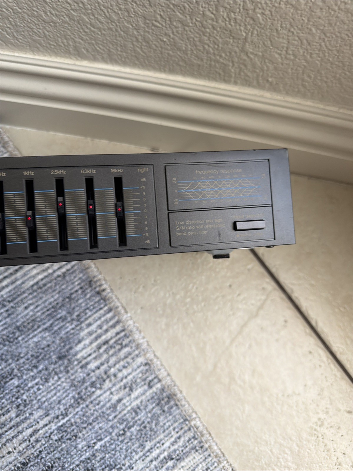 Technics SH-Z170 Seven Band Stereo Graphic Equalizer Led Display