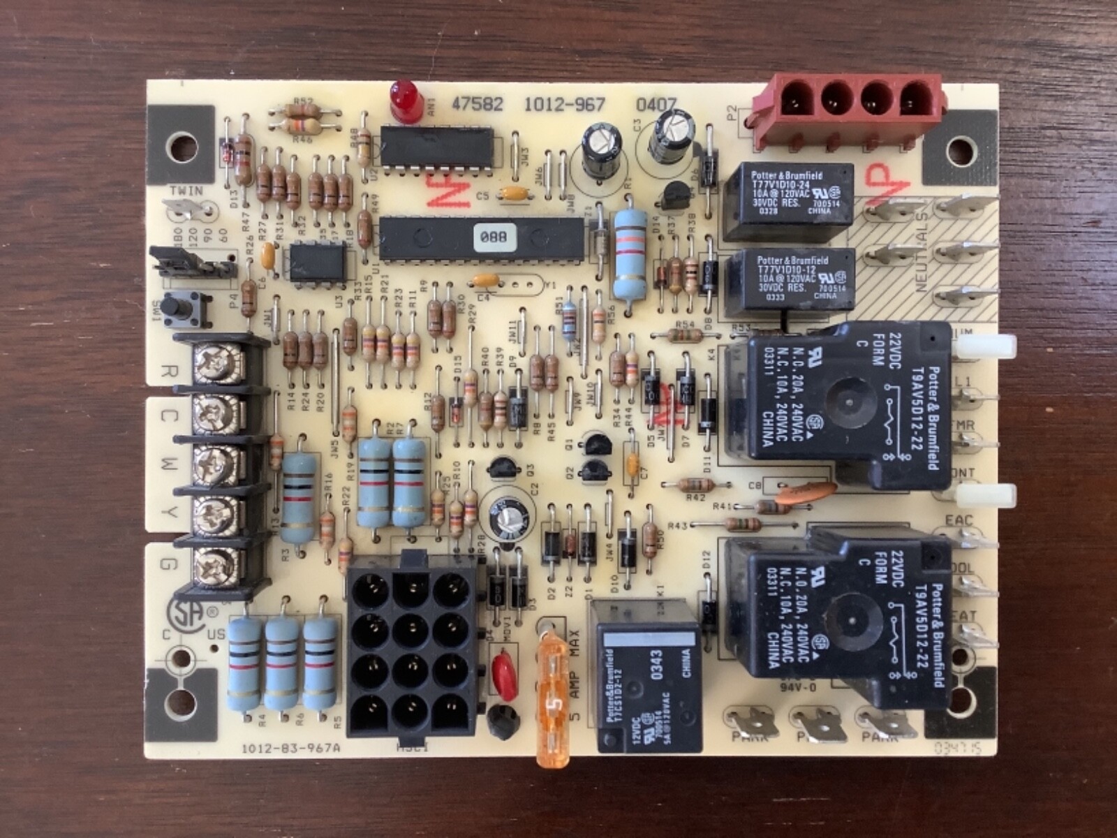 Furnace Control Circuit Board 1012-83-967A 1012-967 Lennox