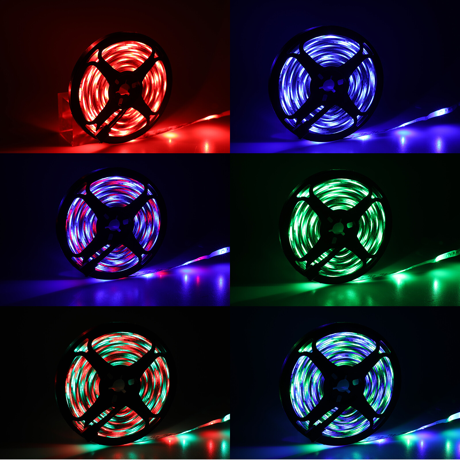 16.4ft RGB LED Boat Light Deck Waterproof Bow Trailer Pontoon Light Strip Marine