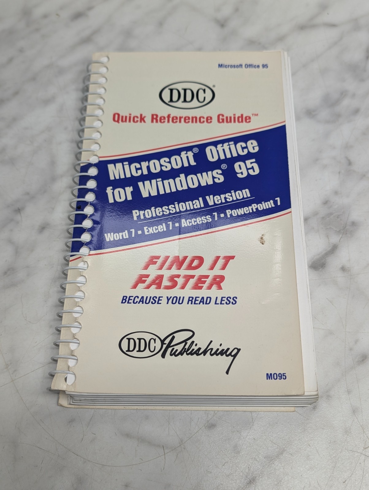DDC Quick Reference Guide Microsoft Office for Windows 95 Professional Version
