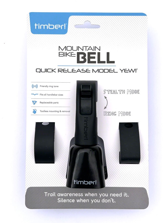 Yew! Bell - Timber MTB Model Yew! MTB Bell - Quick Release, Black - Bell