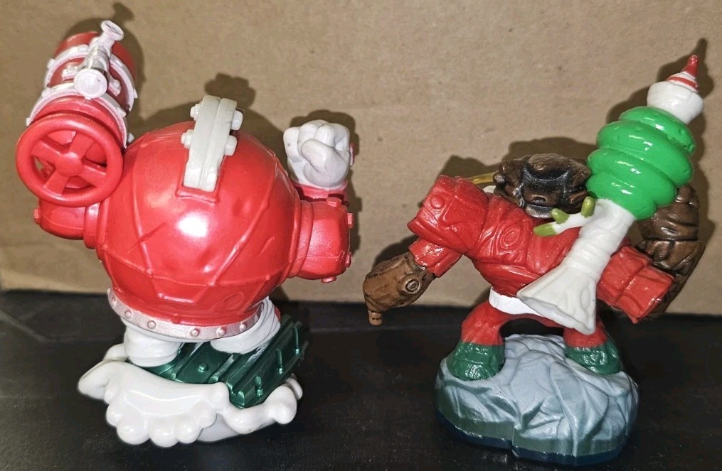 Skylanders Superchargers Missile Tow Dive Clops & Swap Force Jolly Bumble Blast