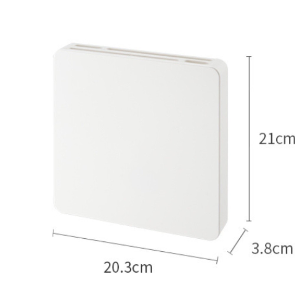 Space Saving Wall Mounted Rack Household Tool Storage Shelf Dust Proof Design