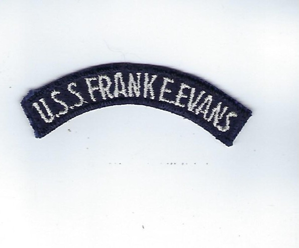 USS  Frank E Evans, DD-754,  US Navy "Rocker"