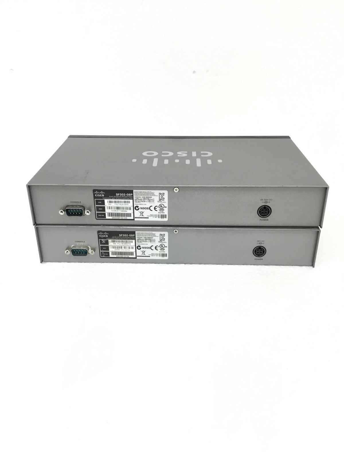 CISCO SF302-08P 8-Port 10/100 POE Network Managed Switch,WORKING,FREE SHIP,QTY