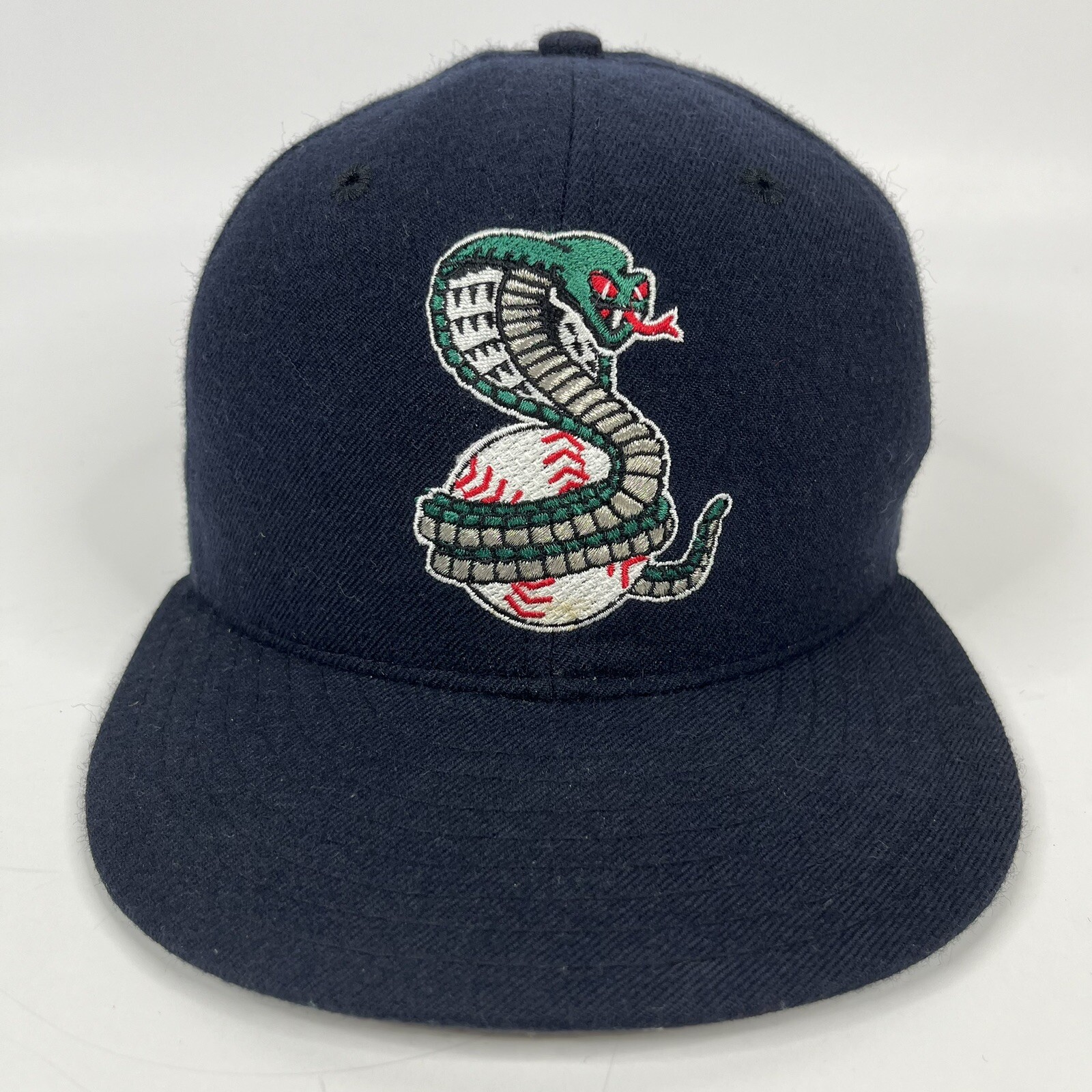 Kissimmee Cobras Hat Cap 7 Blue Mens Minor League Baseball New Era 5950 USA