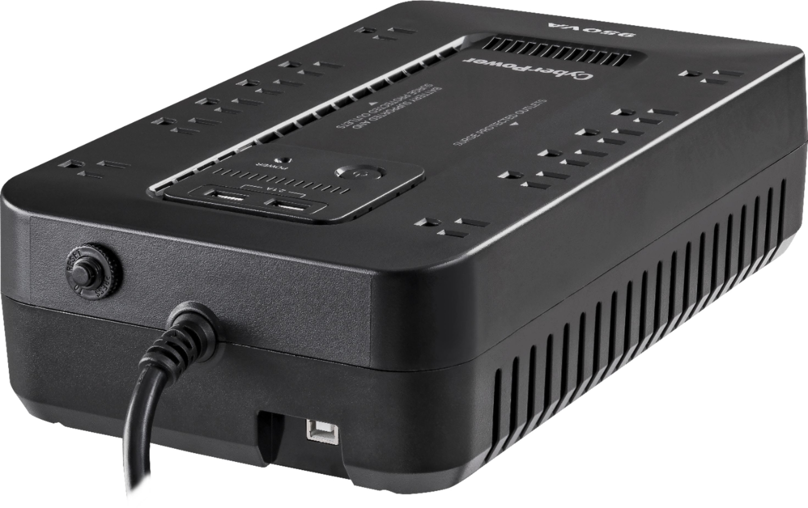CyberPower - 950VA Battery Back-Up System - Black