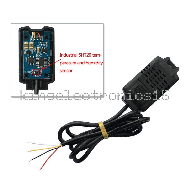 SHT20 Temperature Humidity Sensor Modbus RS485 High Precision Transmitter NEW