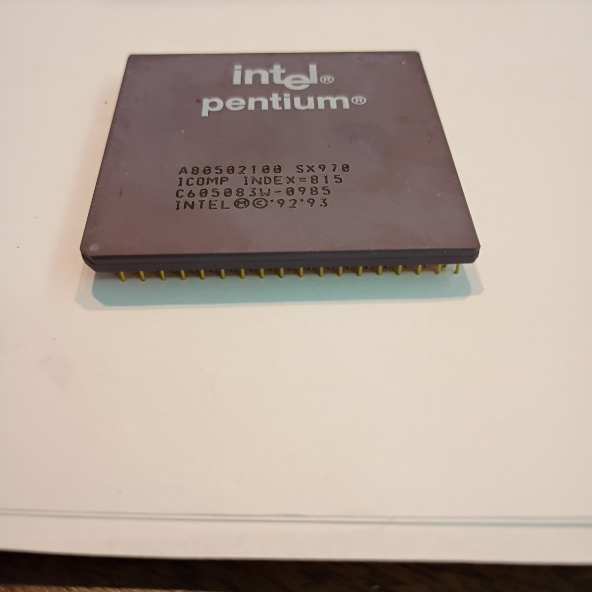 Intel P1 100 Mhz CPU Processor - A80502-100 SX970