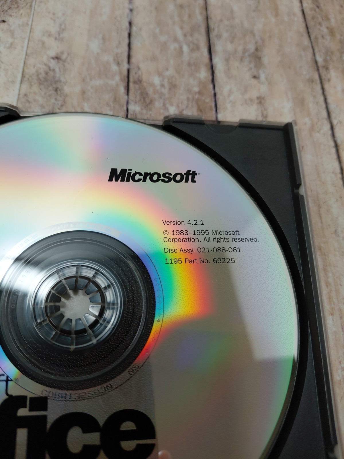 VTG Microsoft Office Standard For Mac V 4.2.1 CD-ROM w/ Case