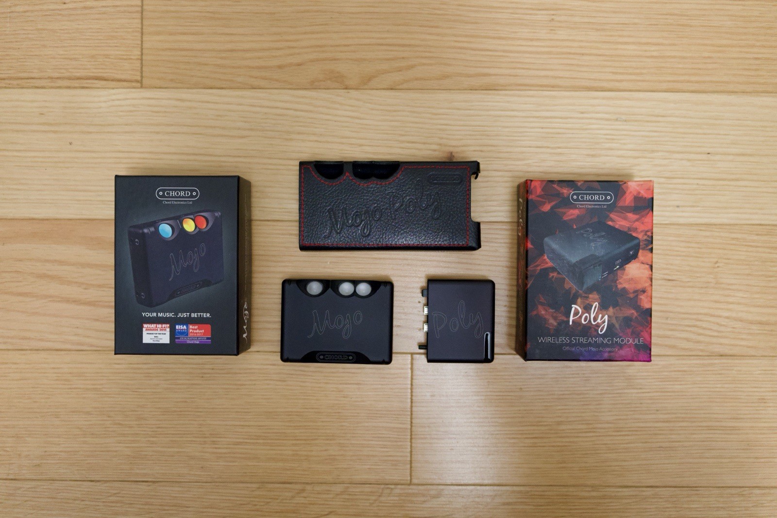 Chord Mojo DAC + Poly Wireless Streamer