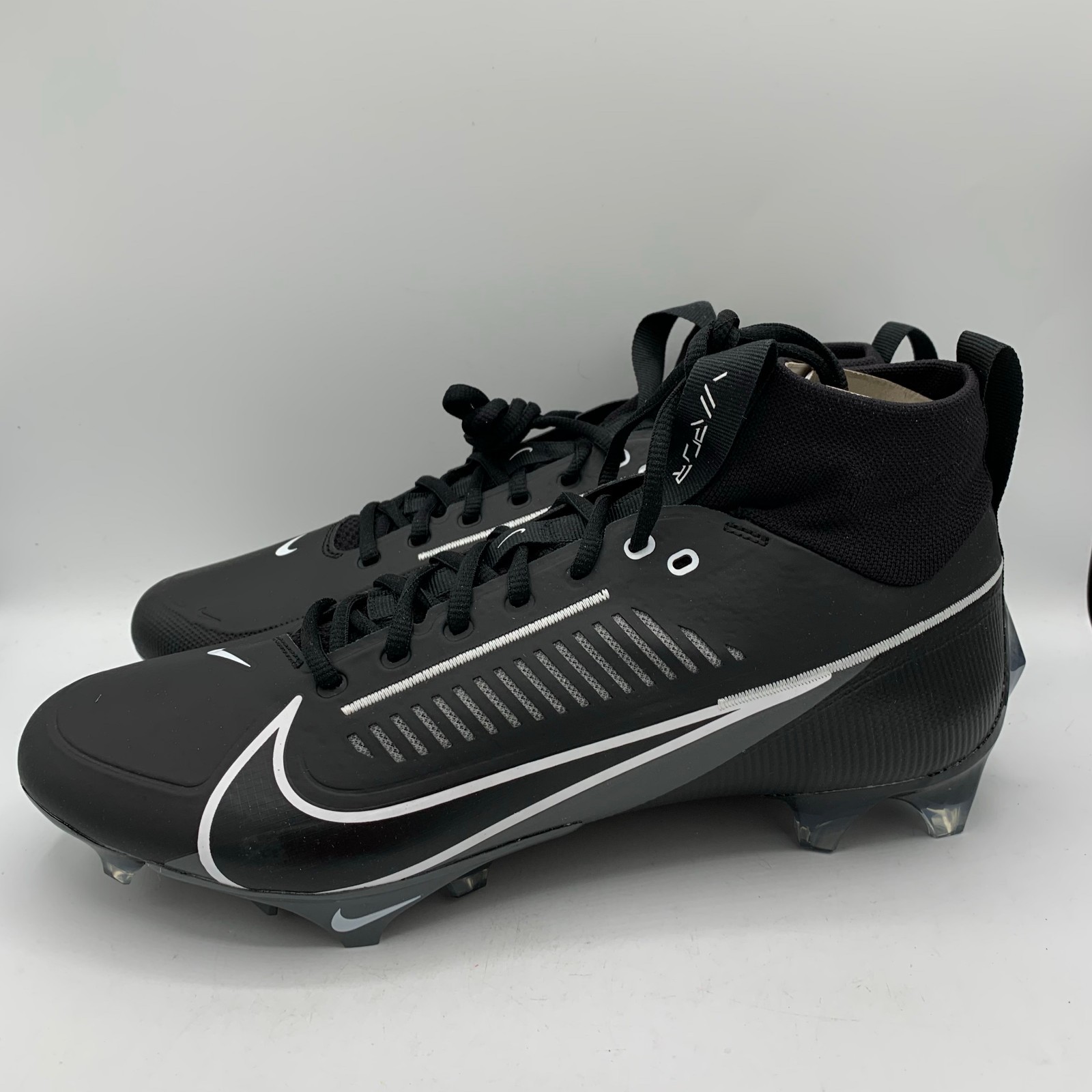 Nike Vapor Edge Pro 360 2 Football Cleats Mens Size 12 Wide Black Iron Grey