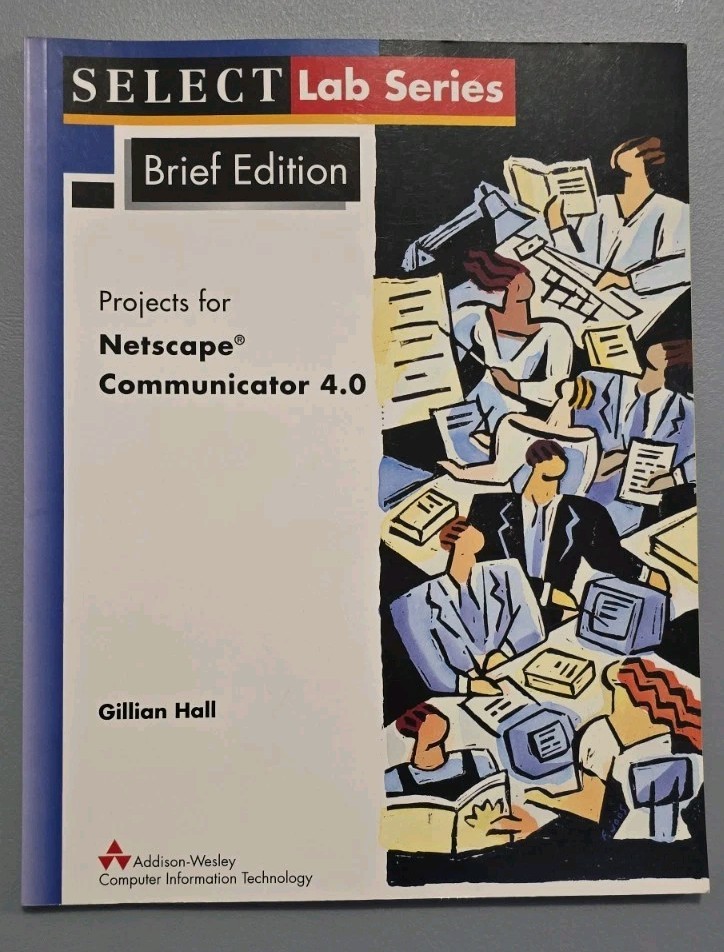 Retro 1997 Software Workbooks - Netscape 4.0 & MS PowerPoint 97 Lab Series