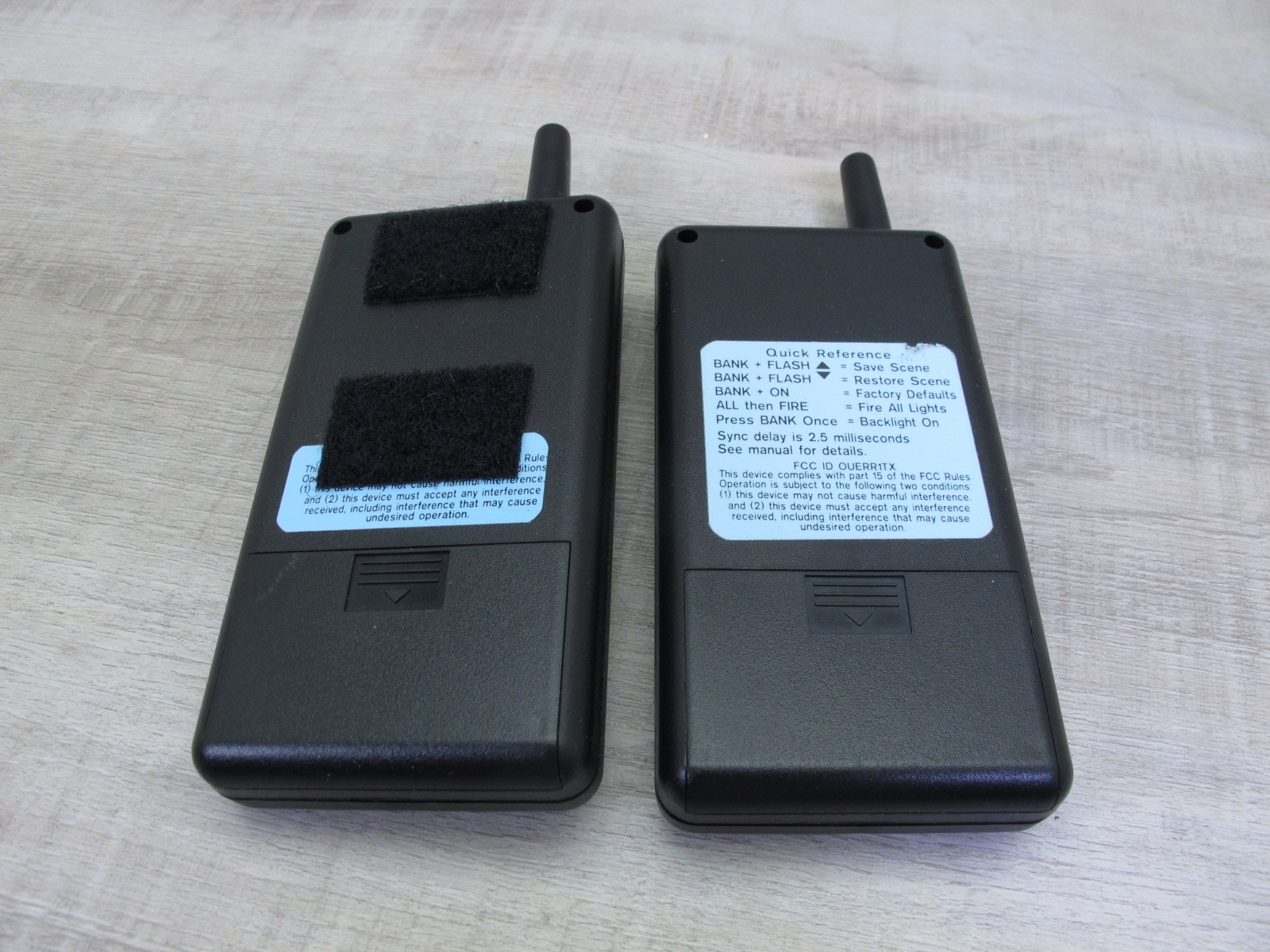 White Lightning Radio Remote Control - Transmit / Receive PAIR