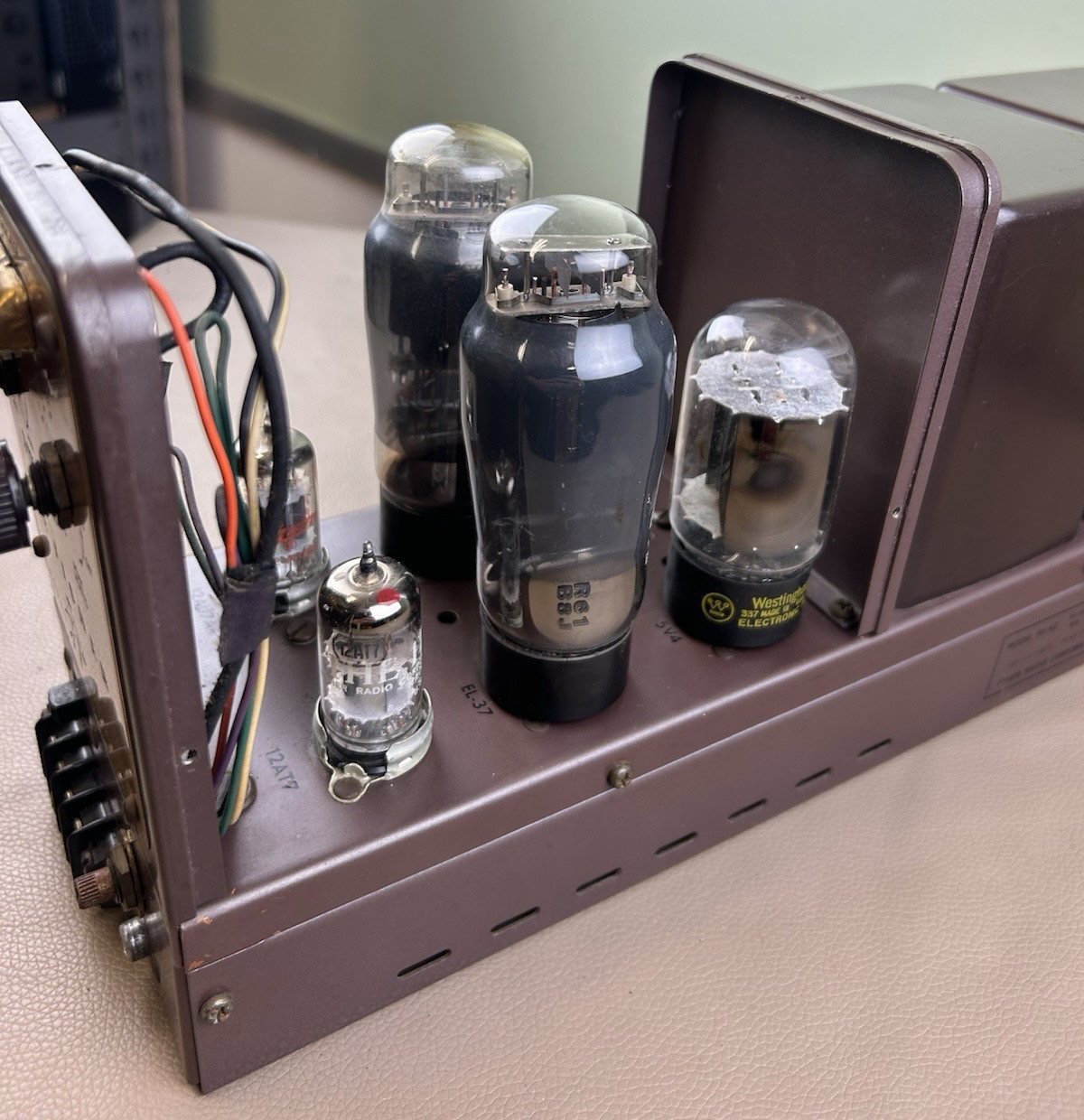 FISHER 80AZ MONO AMPLIFIERS RESTORED NICE