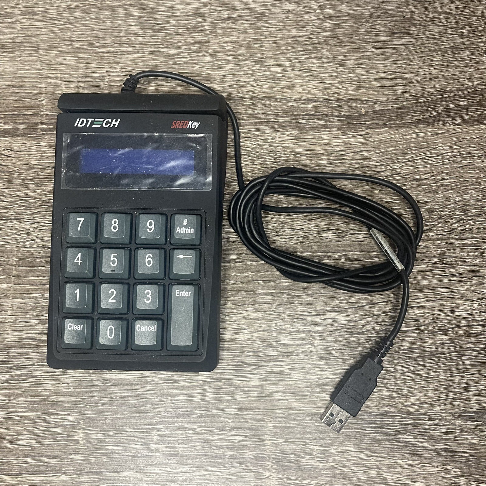 ID Tech SREDKEY Keypad with Magstripe Reader  IDSK-534833TEB-B1