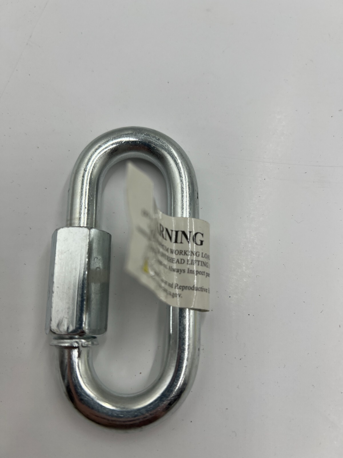 QTY 10 Forney Quick Link Galvanized 3/8" Size 61123 / Chrome Finish / VID 1080