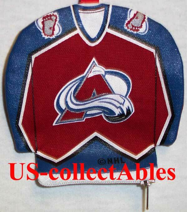 NHL Hockey Colorado Avalanche Jersey Money Pouch NEW Sports Collectibles Gift