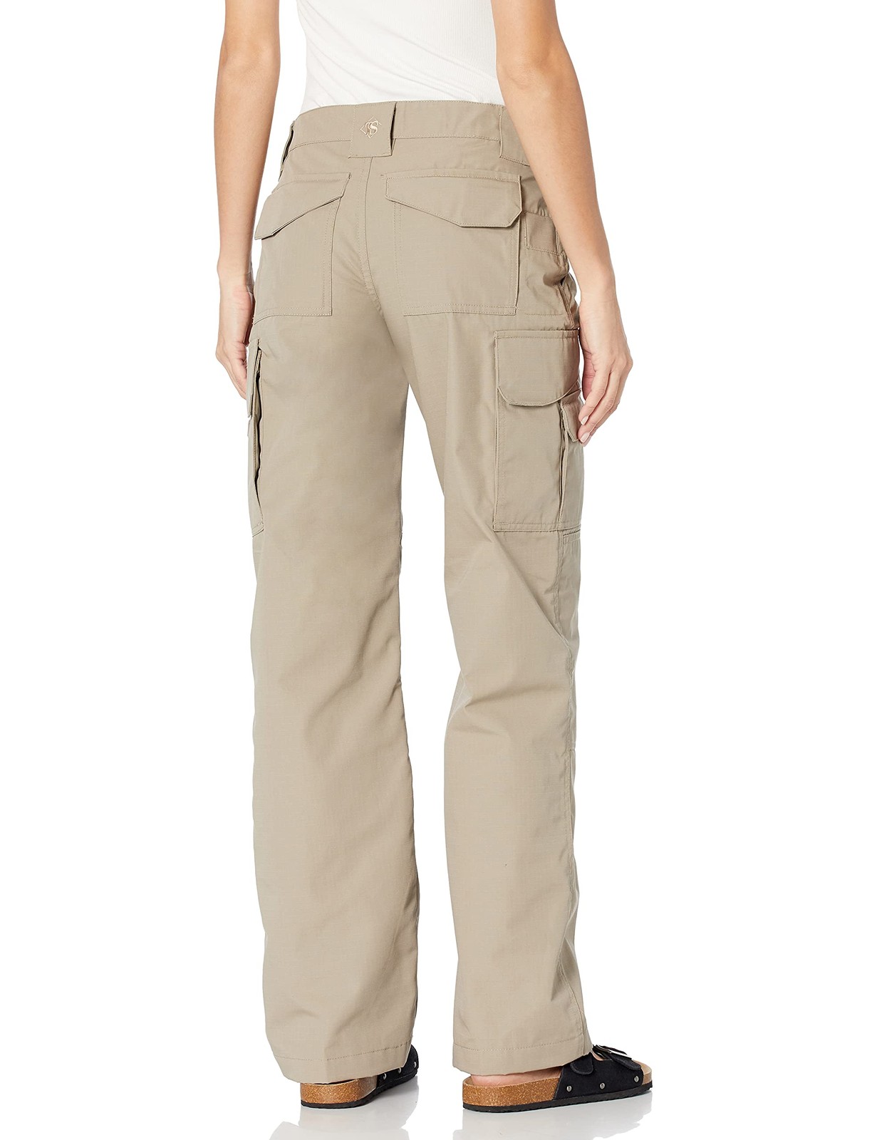 Tru-Spec Womens 24-7 Tactical Cargo Pants Ripstop Khaki Size 18 Unhemmed