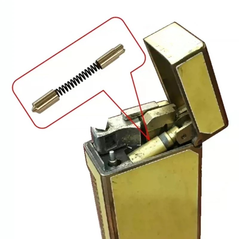 3 In 1 Gold Jack Spring Top Cylinder For Dunhill Lighter DIY Repair Accessories