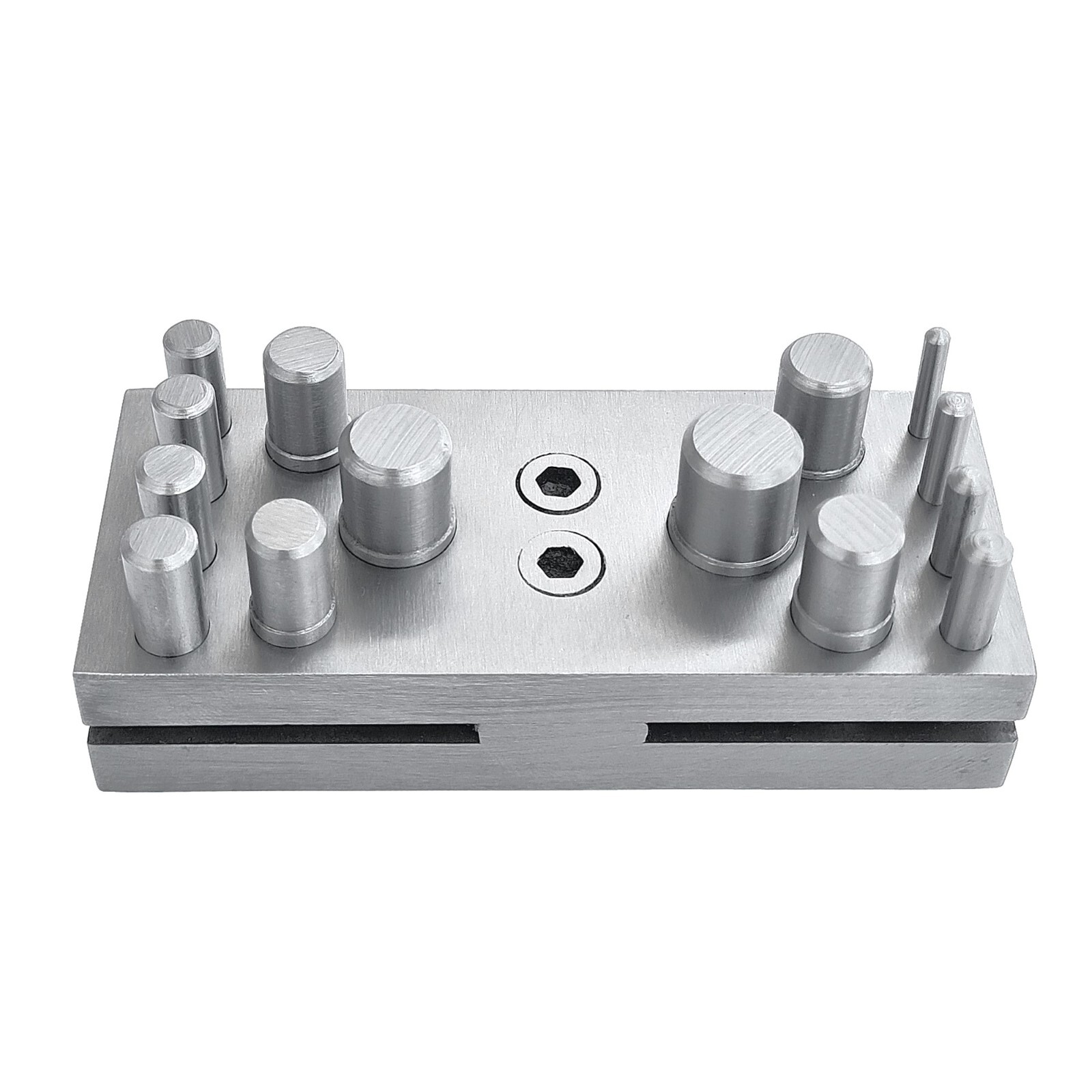 Disc Cutter Circle Shape with 14 Round Punches Size 1/8"- 5/8"