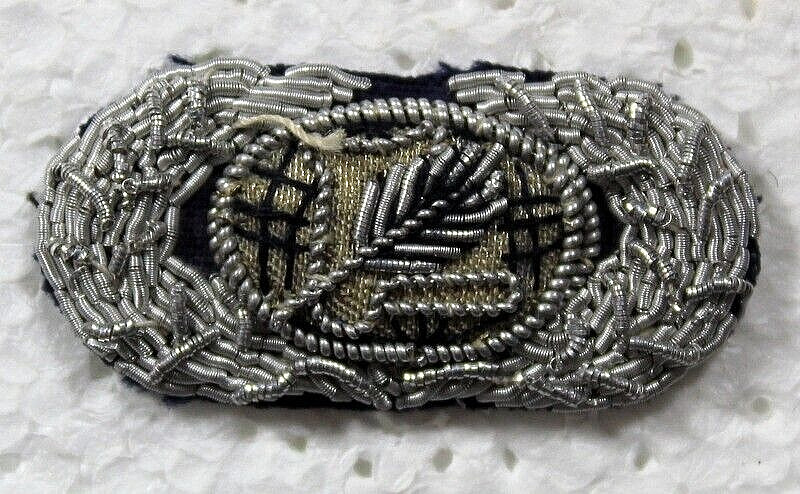 US Air Force Basic Information Management Large Badge Insignia Pin Bullion
