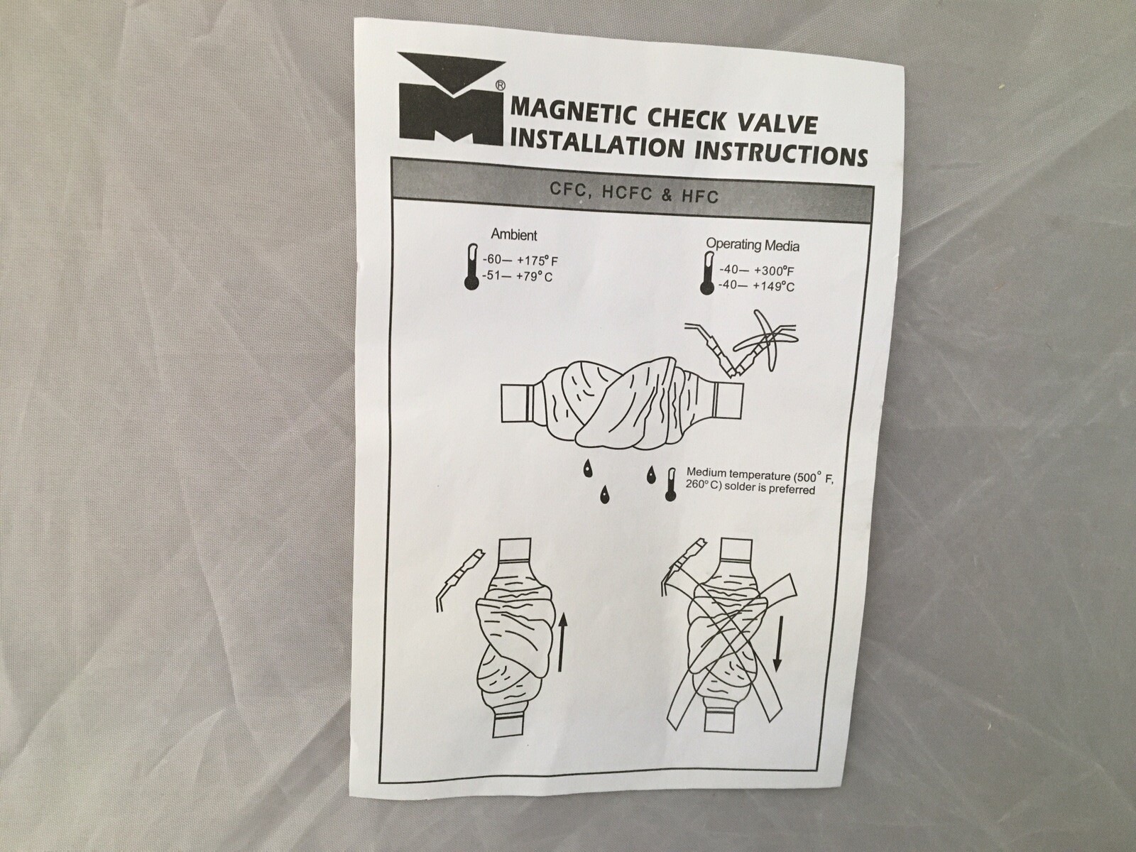 Mueller A 17939 Magnetic Check Valve 7/8”
