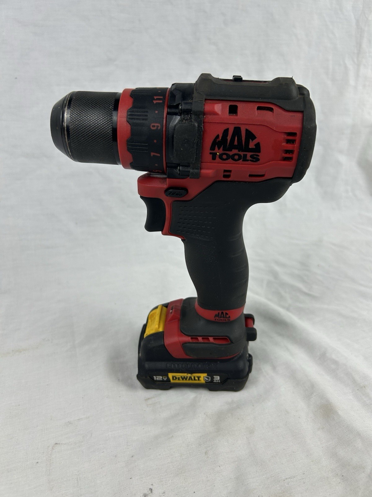 Mac Tools MCD701 12V MAX 3/8" Brushless Drill Driver with 3 Ah battey