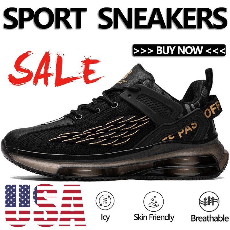 Mens Sports Shoes Outdoor Casual Athletic Running Hiking Gym Sneakers Breathable