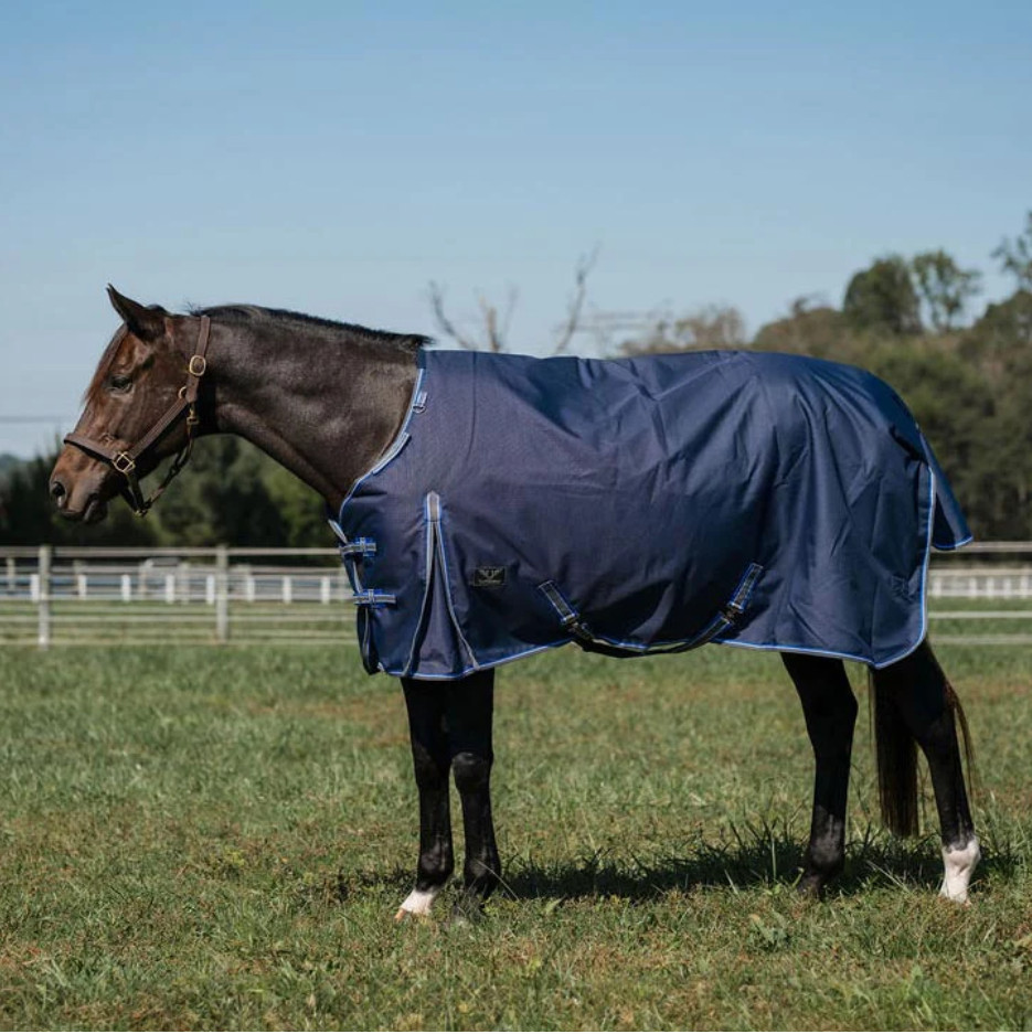 TuffRider Comfy Fit 1200D Medium Weight Turnout Blanket Adjustable Neck