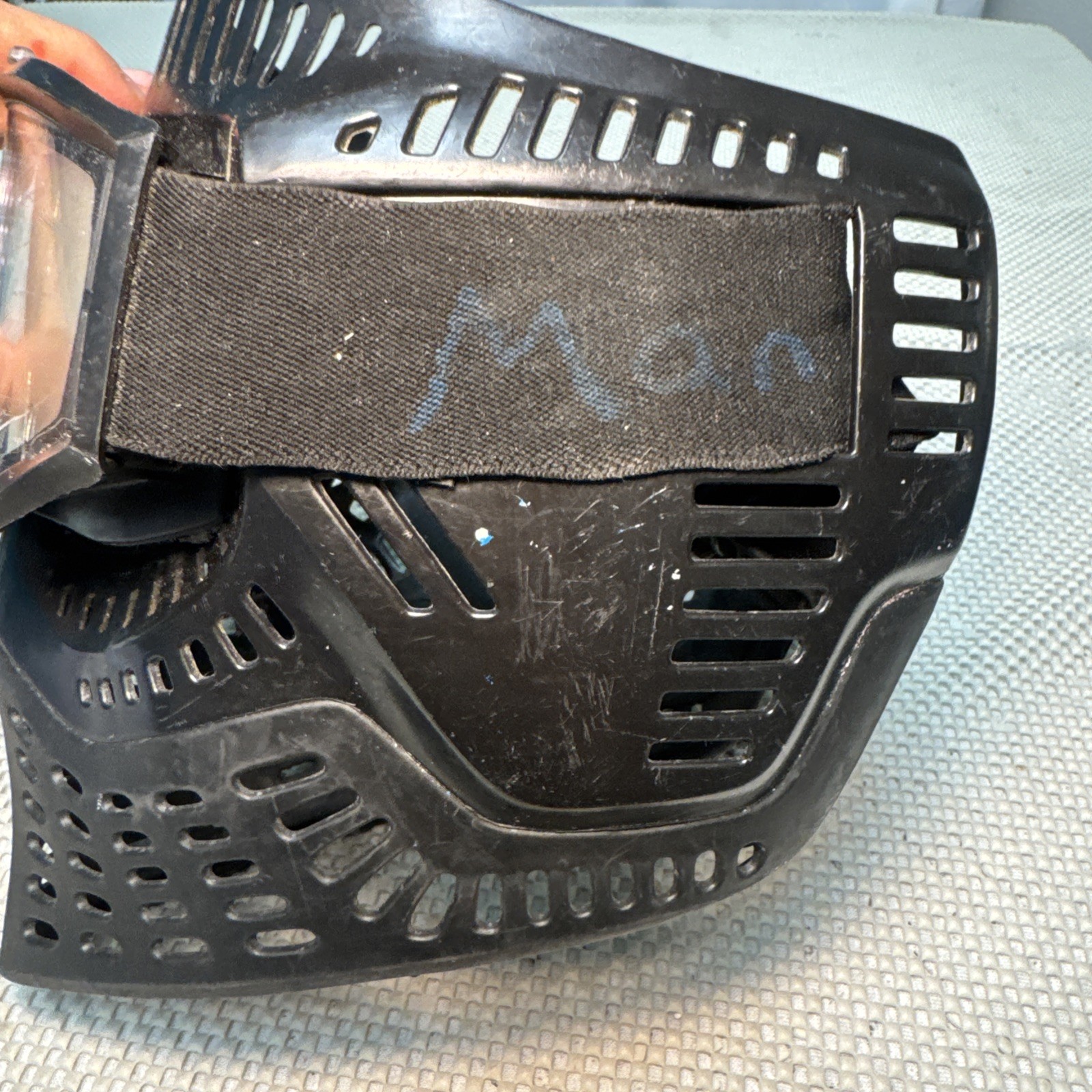 JT Paintball Mask Goggles Full Face Shield Black
