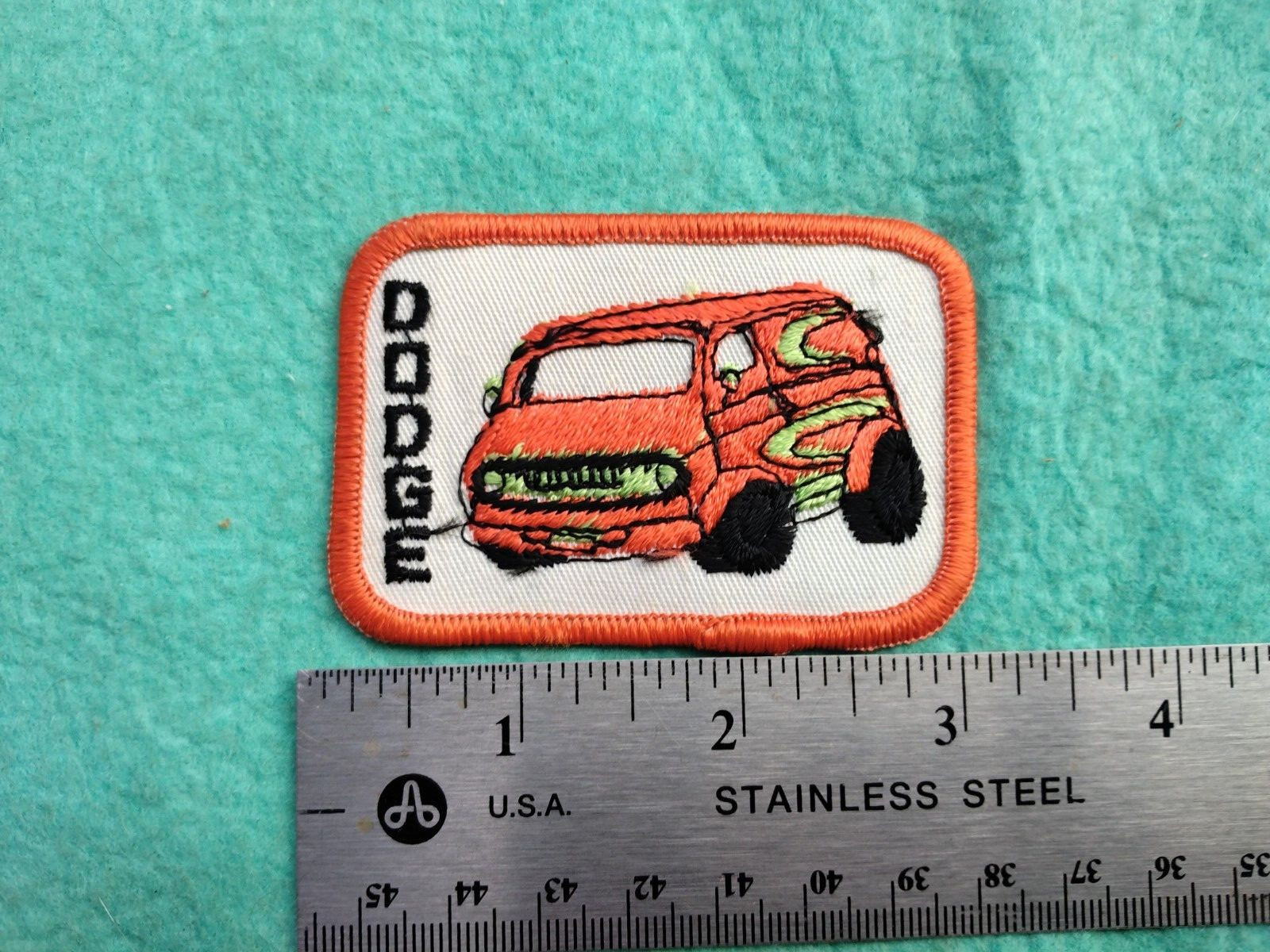 Vintage Dodge Van Service Dealer Parts Patch